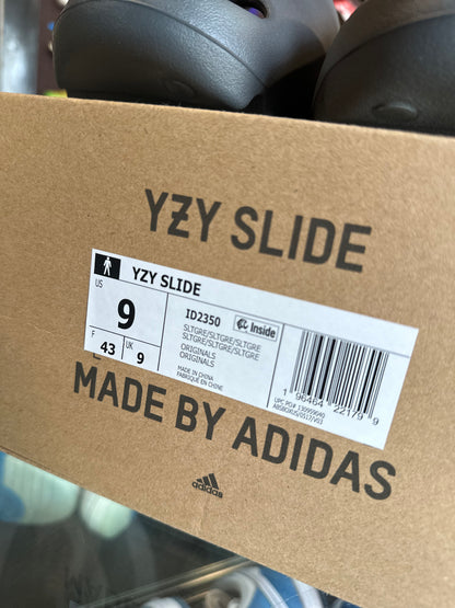 Yeezy Slide Slate Grey Size 9