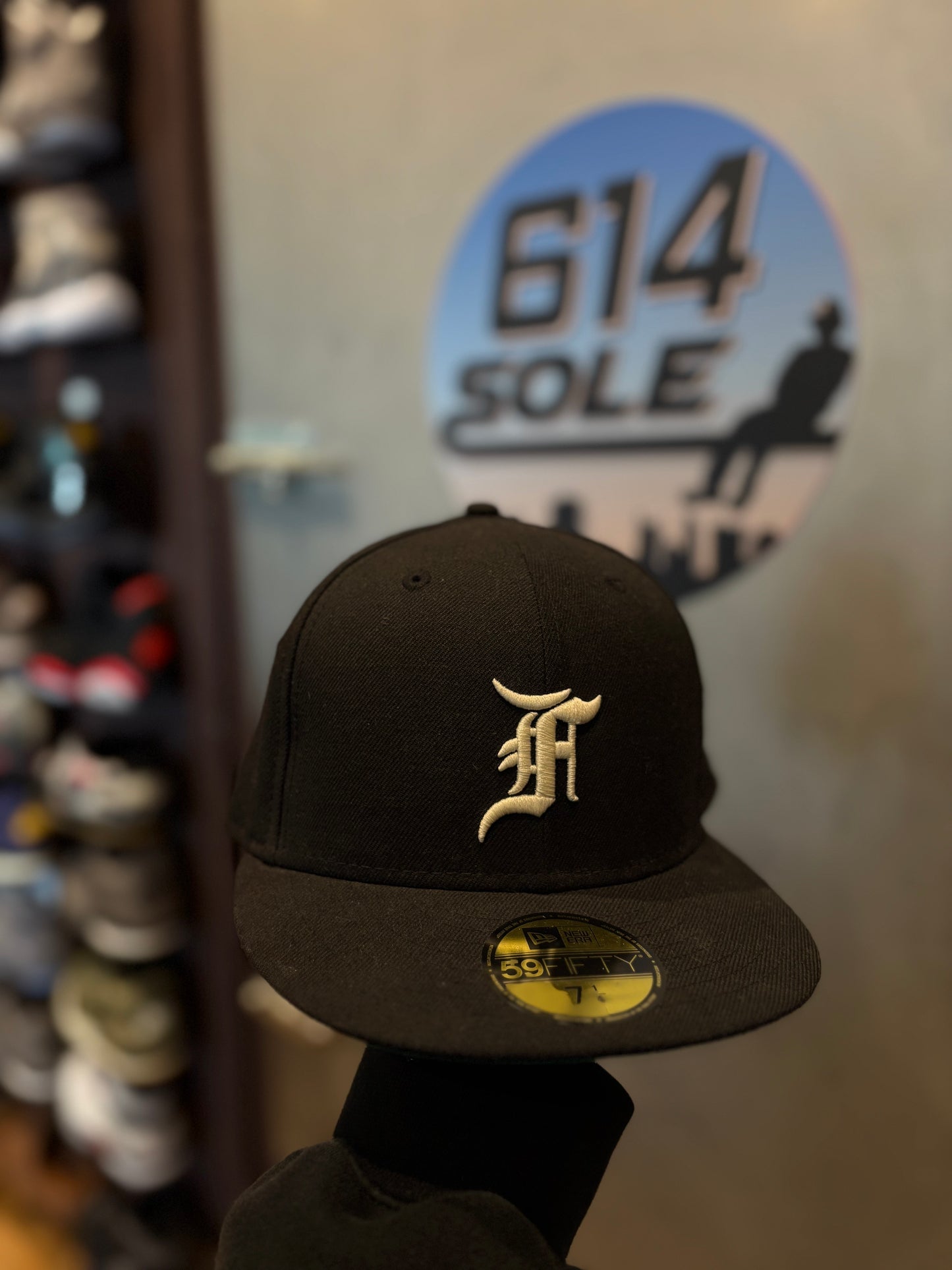 FOG Fitted Hat Black