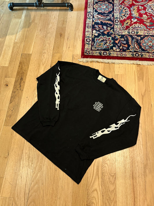 Eric Emmanuel Long Sleeve Black Size Medium