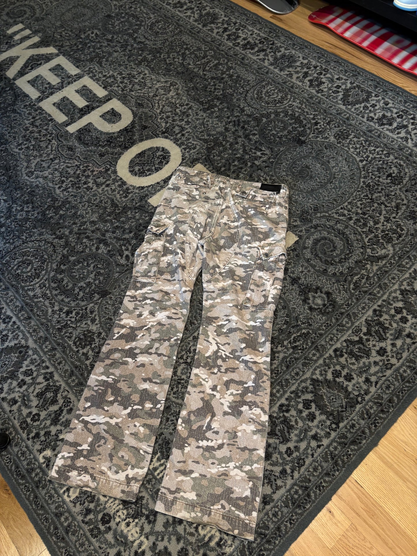 Amiri Camo Cargo Pants Size 32