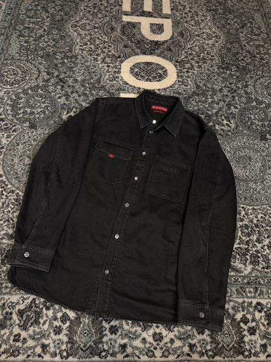 Gucci Denim Overshirt PO Size XXL
