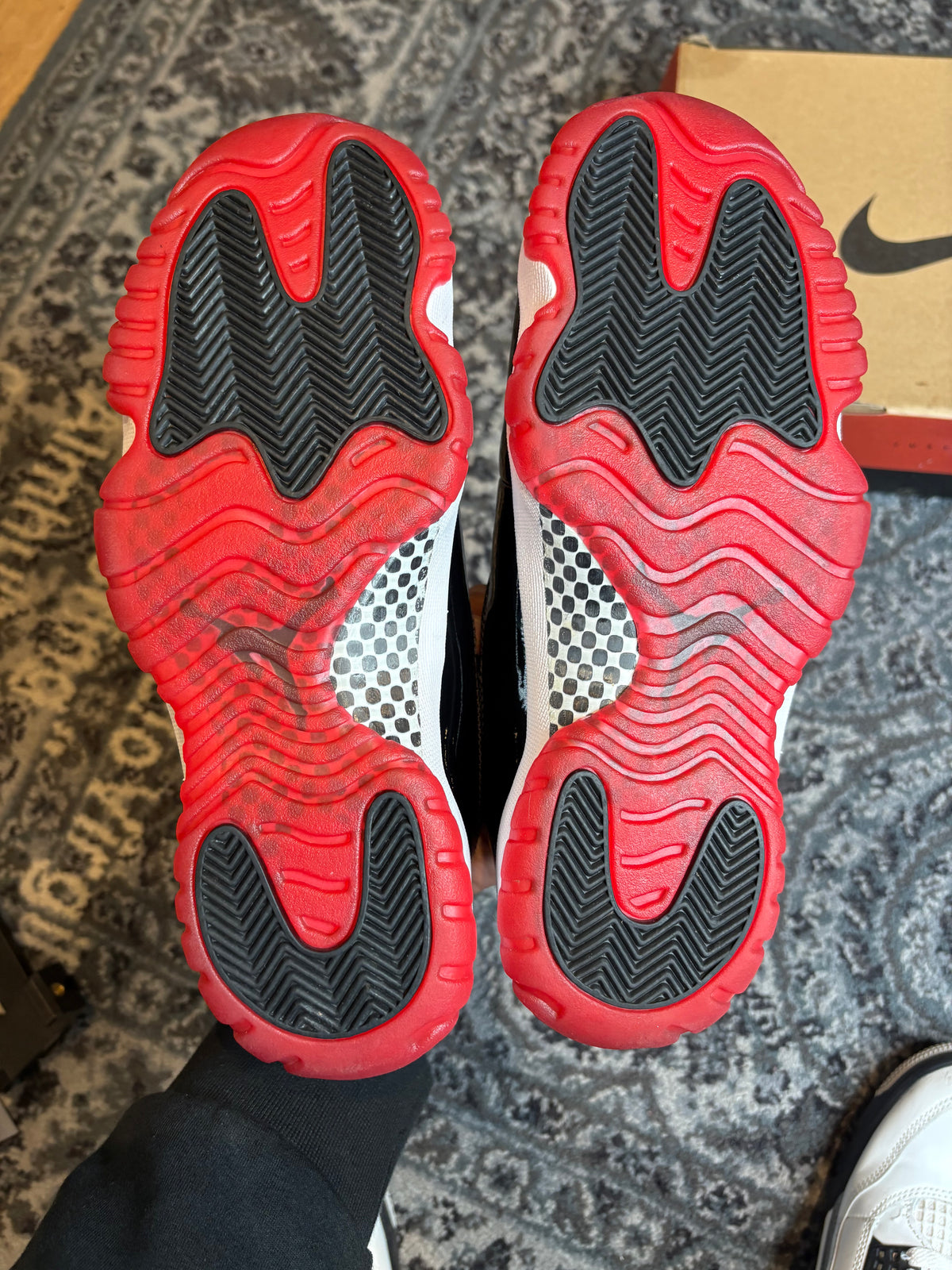 Jordan 11 Retro “Bred” Vnds Og Size 8