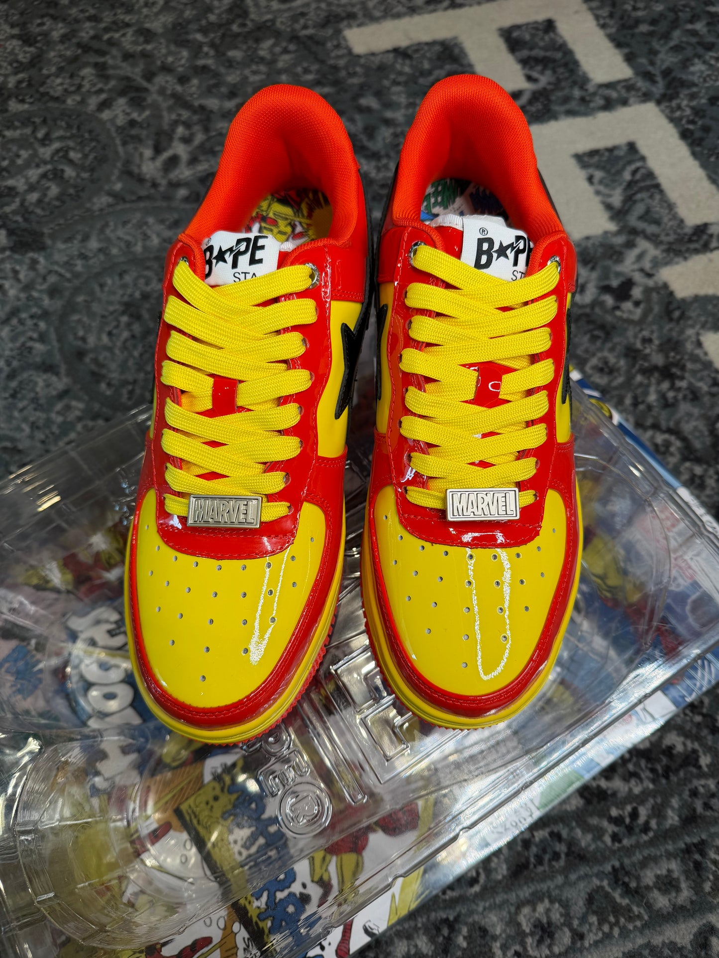 Bapesta x Marvel ‘Iron Man’ Size 9.5 DS OG