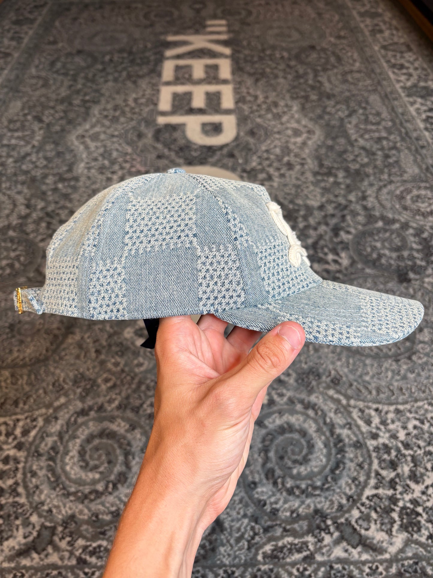 Louis Vuitton Denim 3D Baseball Cap