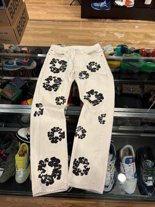 Denim Tears White Levi’s Jeans Size 32