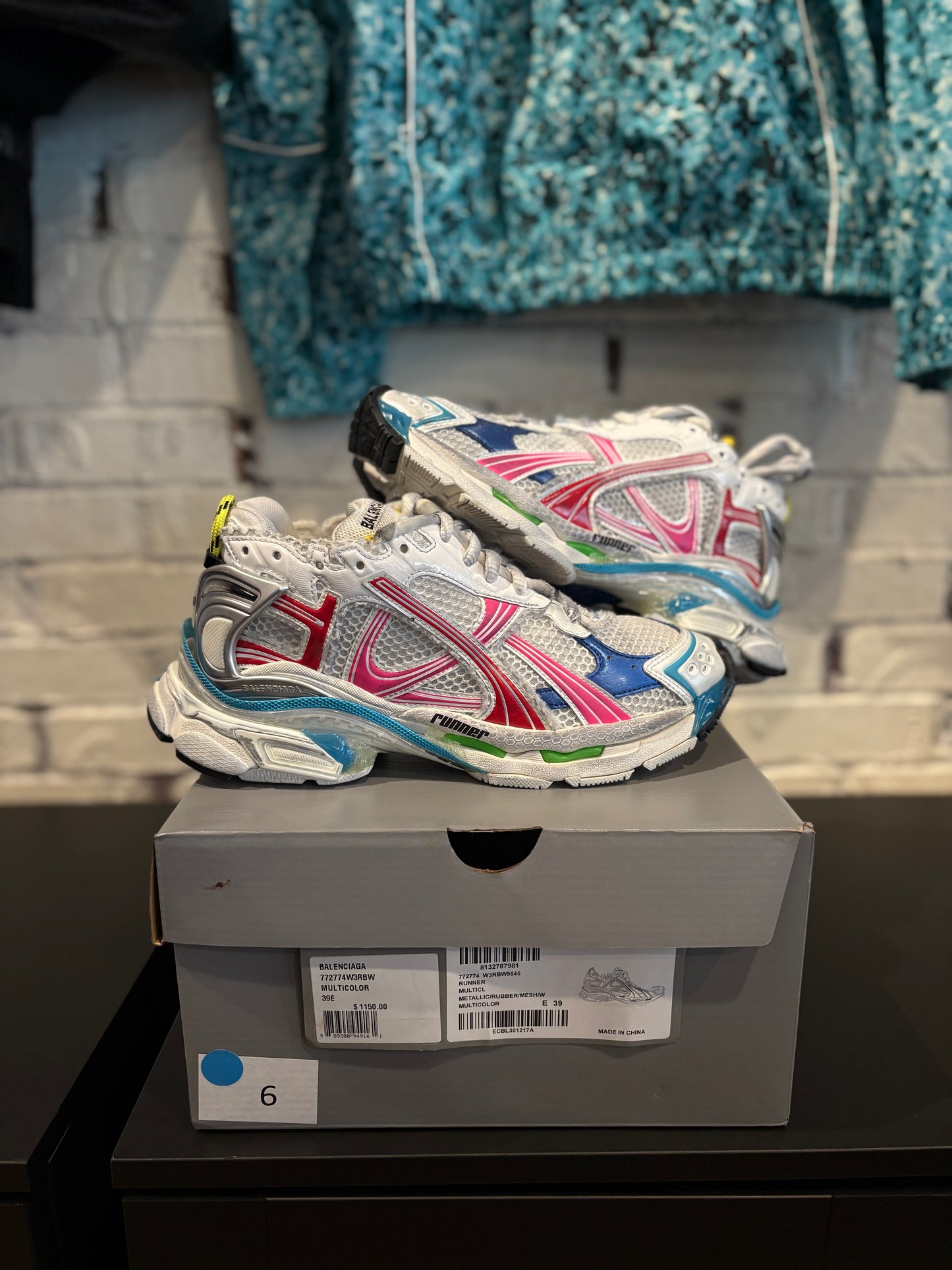 Balenciaga Runner Multicolor PO OG Size 6