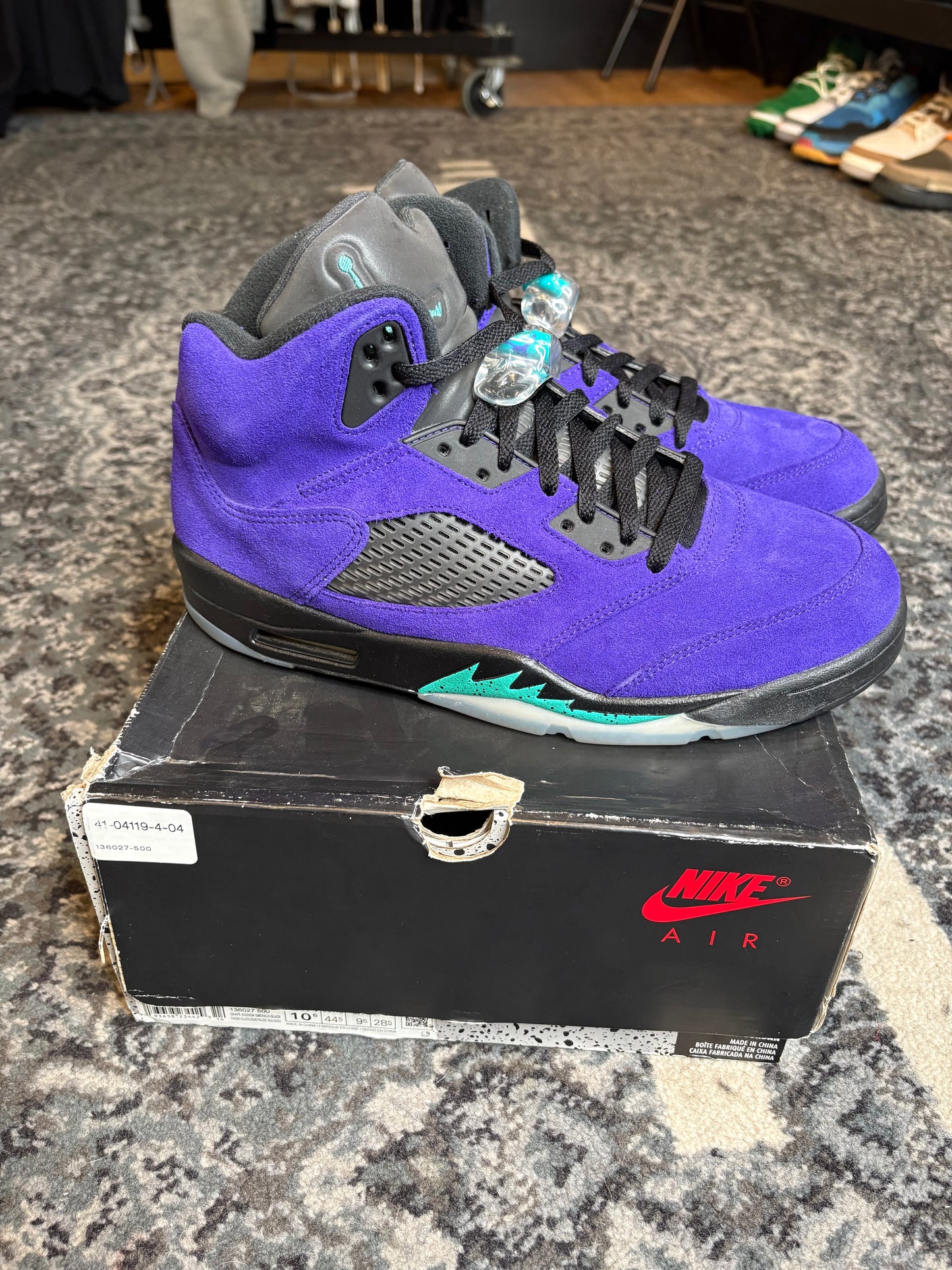 Jordan 5 Retro “Alternate Grape” Clean Og Size 10.5