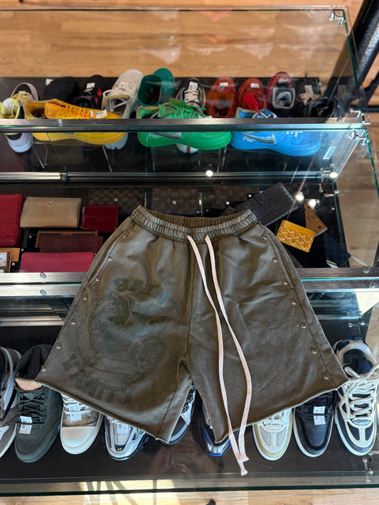 Saint Vanity Olive Sweat Shorts DS Size Small