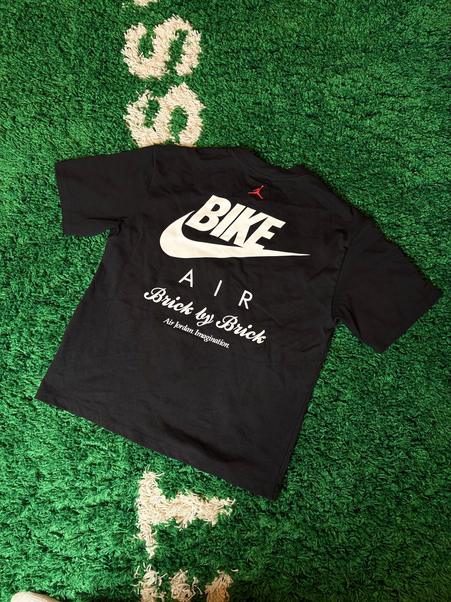 Jordan Brick by Brick Tee Black Size Small