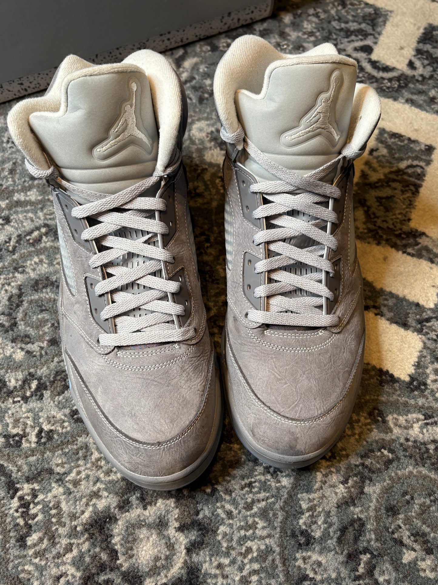 Jordan 5 Retro “Wolf Grey” Clean Og Size 13
