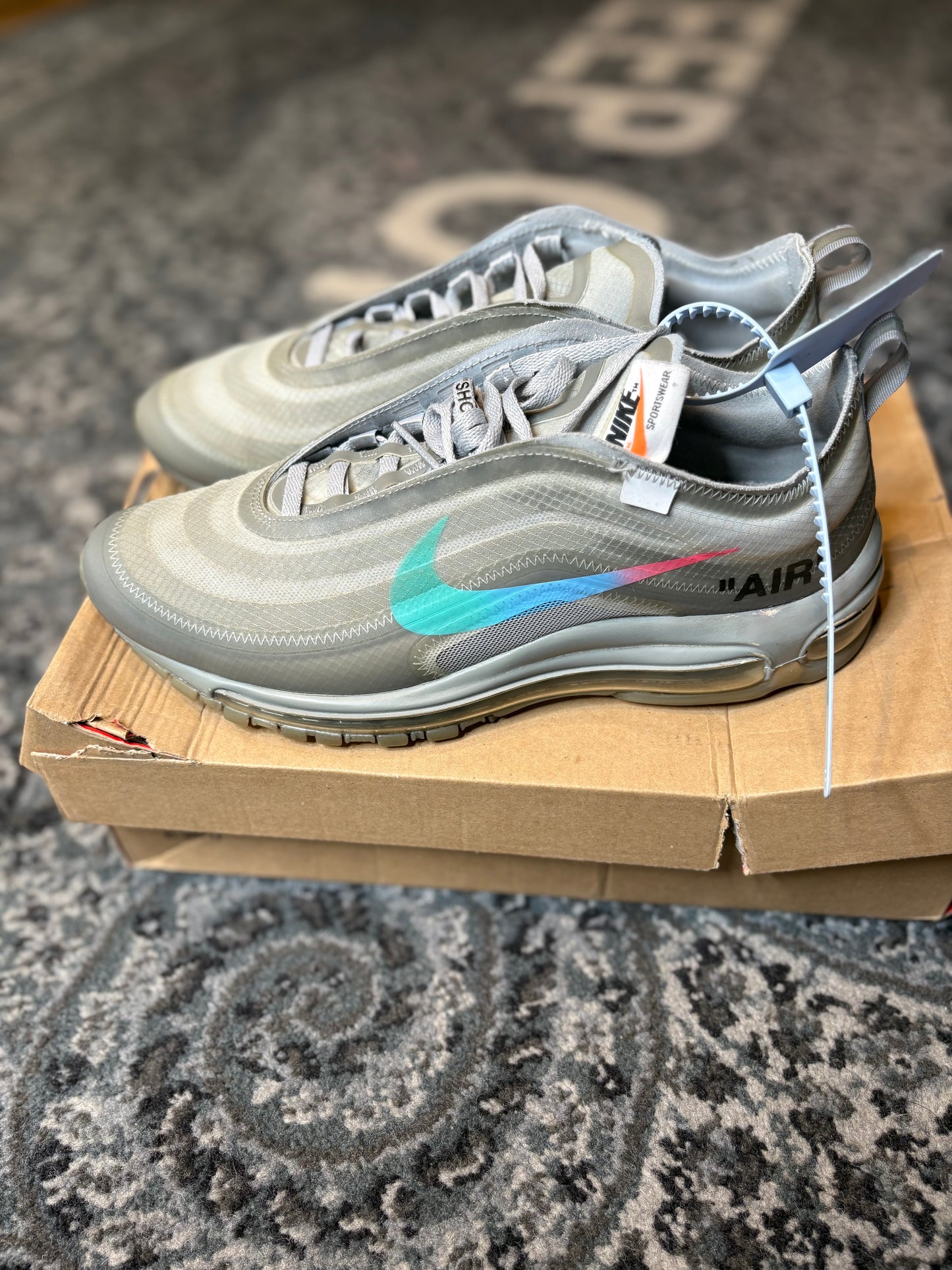 Nike Air Max 97 “Off White Menta” Clean Og Size 9