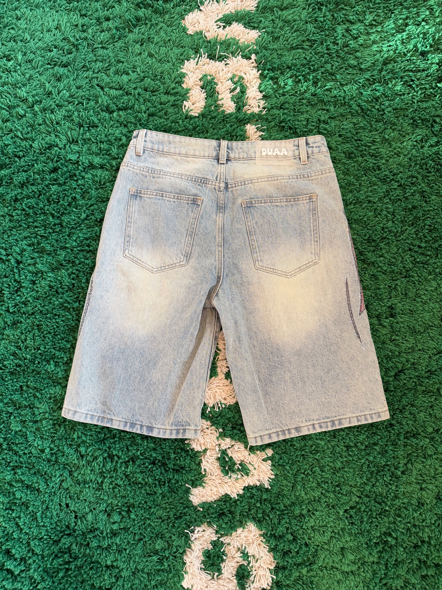 DUAA Rhinestone Jorts Size 32