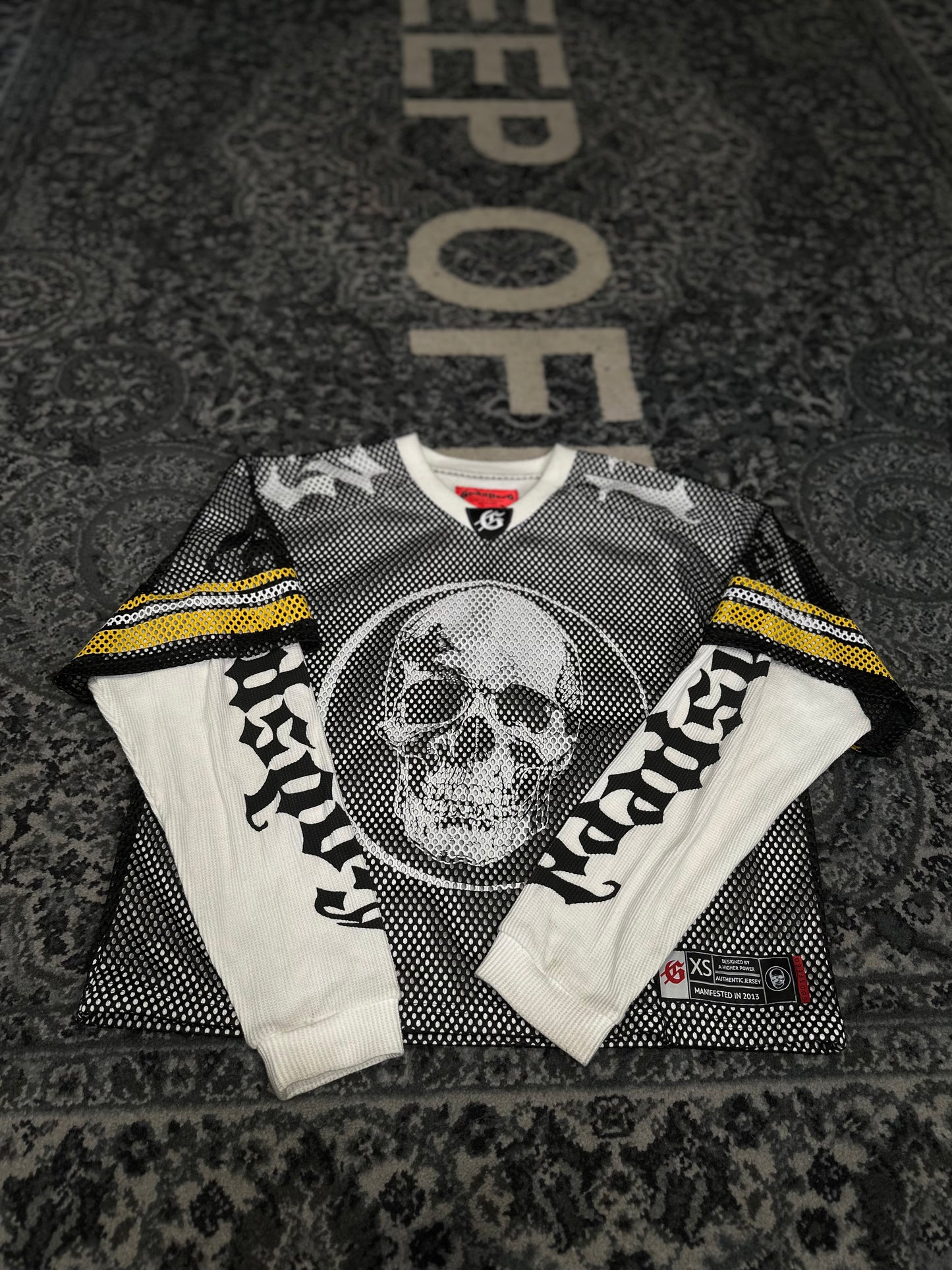 Godspeed TD Layered Jersey Black White PO Size XS