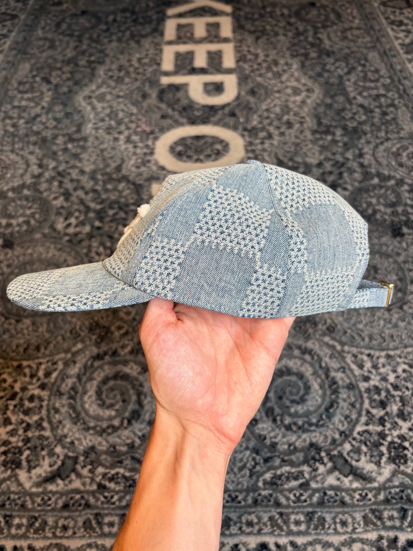 Louis Vuitton Denim 3D Baseball Cap