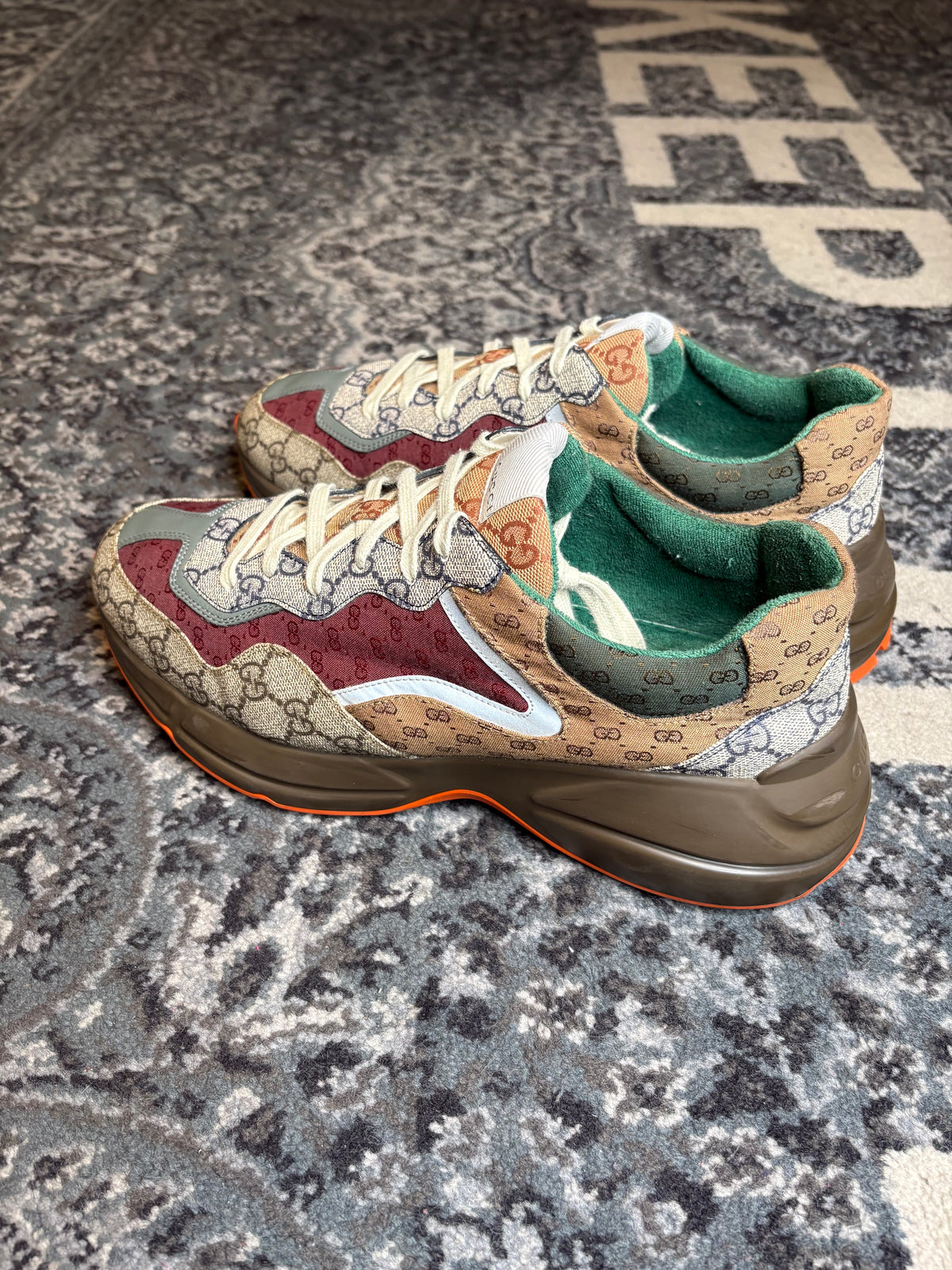 Gucci Rhython “Brick Red” Clean Nb Size 12(45 EU)