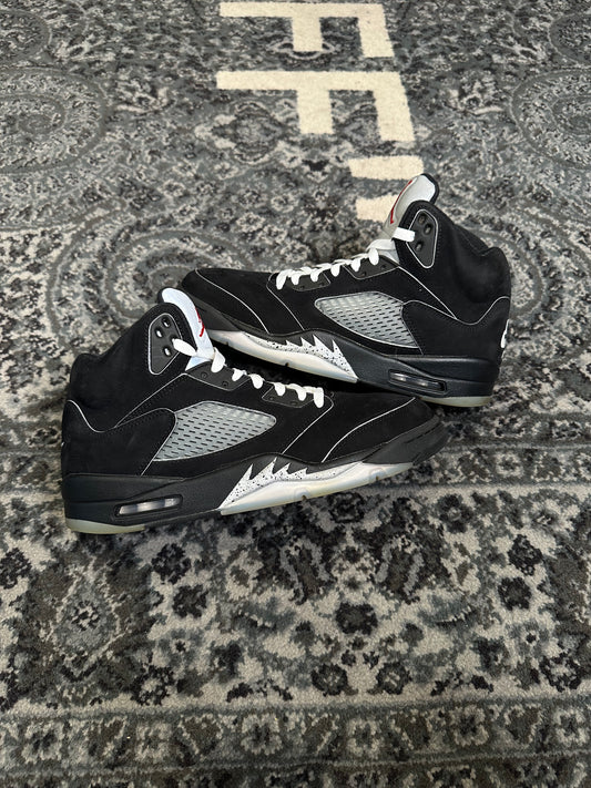 Jordan 5 Retro Black Metallic PO NB Size 10.5