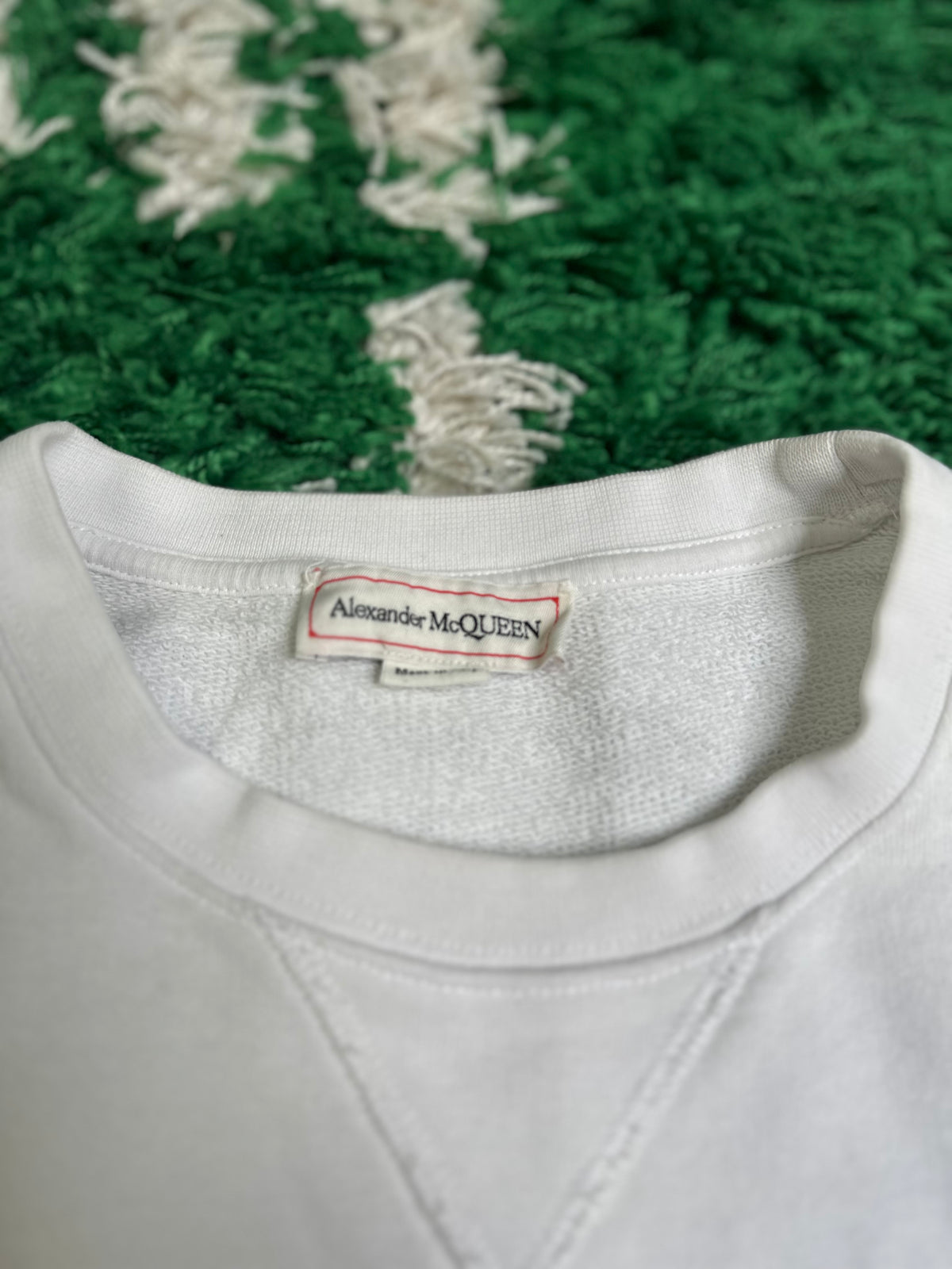 Alexander McQueen Crewneck White Size XS