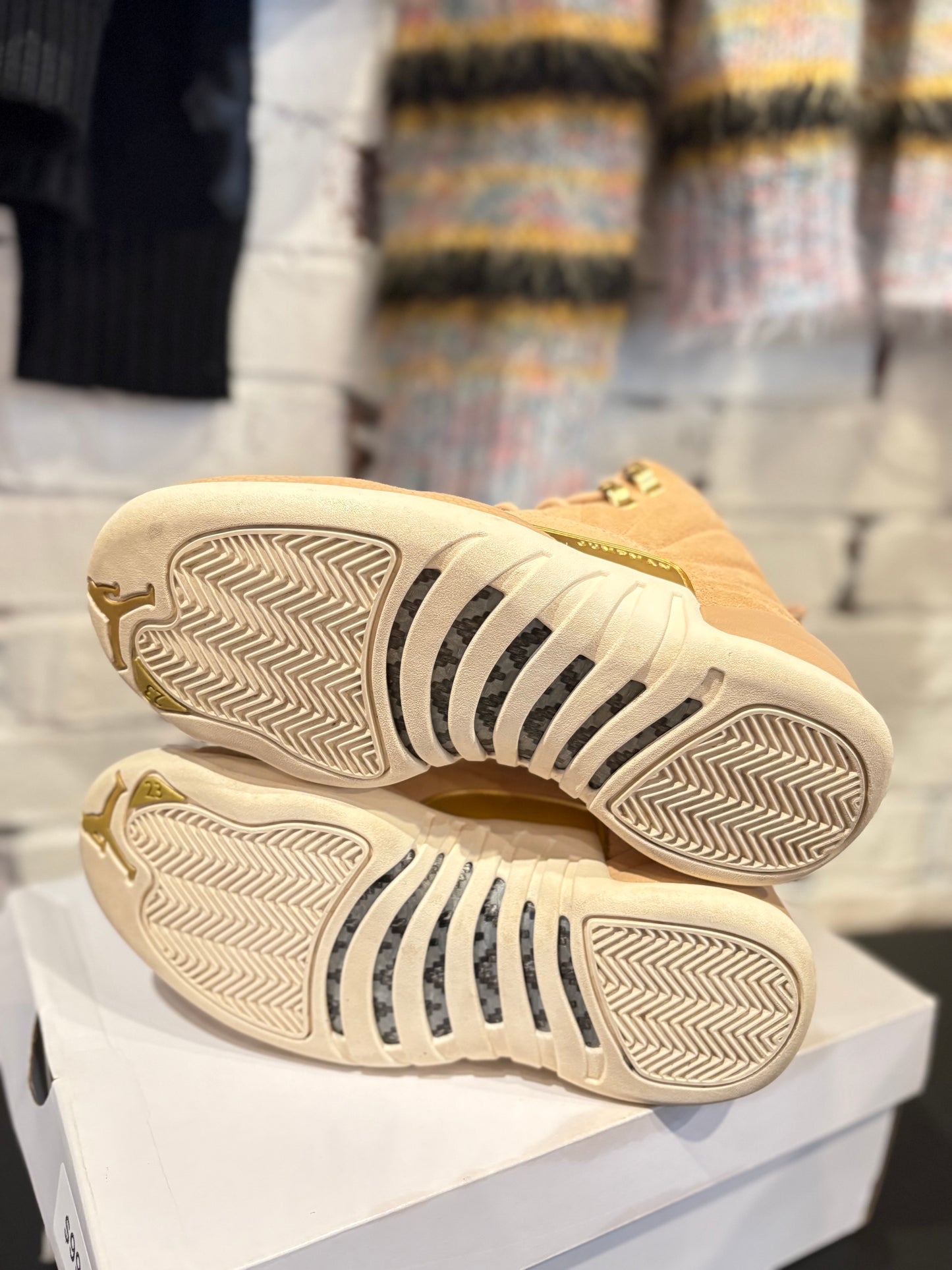 Jordan 12 Retro Vachetta Tan Clean OG Size 5