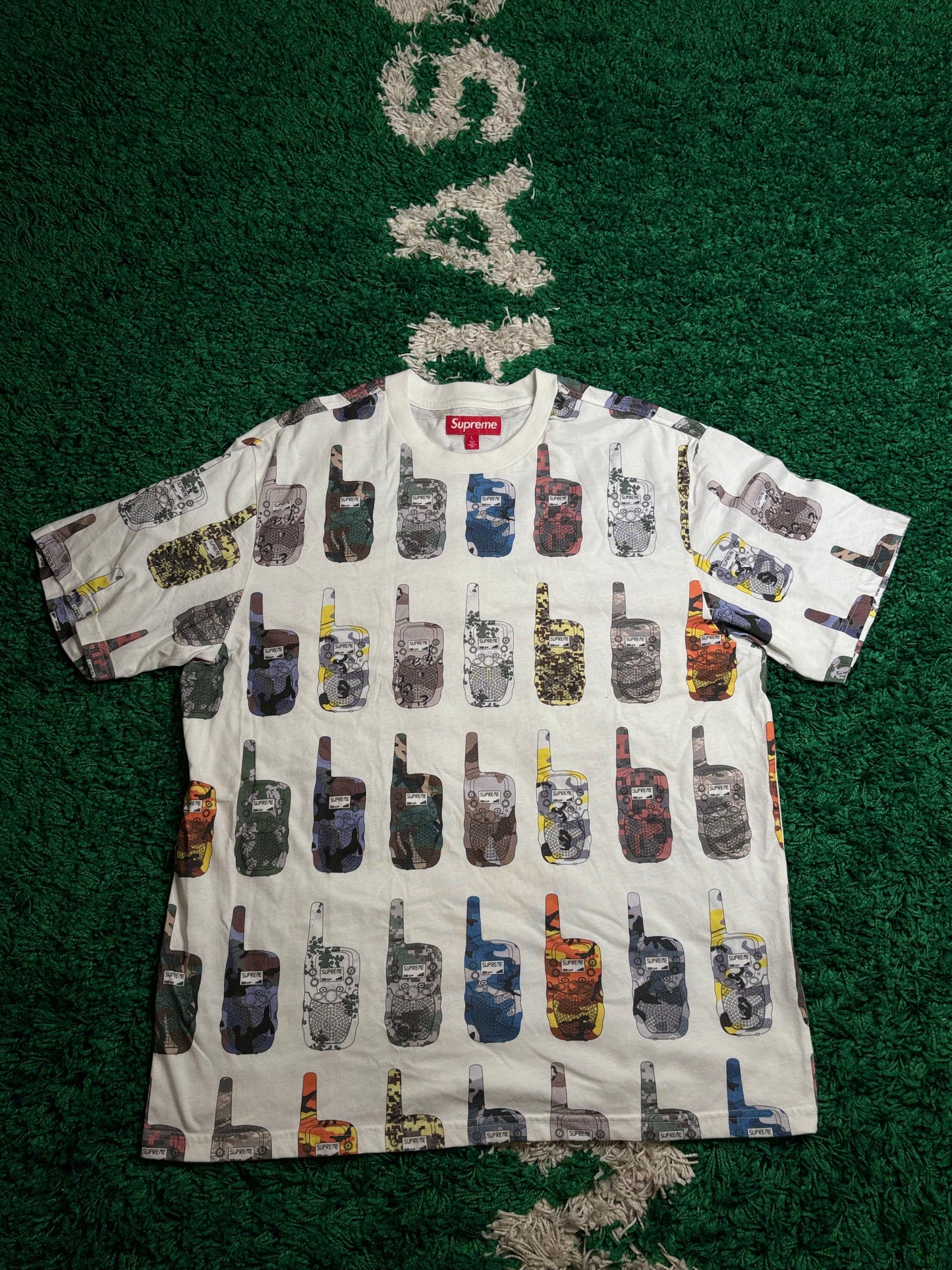Supreme Walkie Talkie Tee Size Large