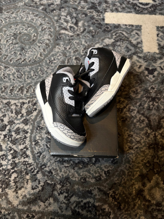 Jordan 3 Retro “Black Cement” Clean Og Size 4C