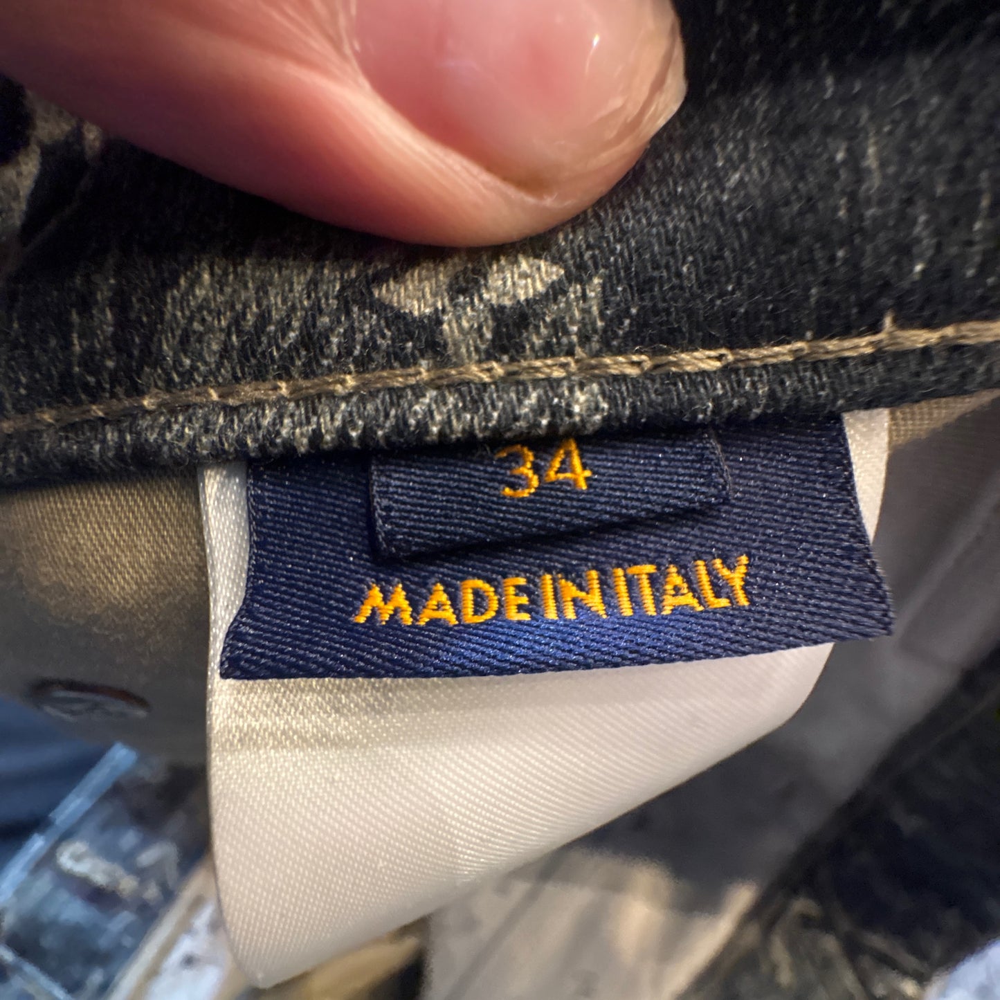Louis Vuitton Monogram Jeans Size 34