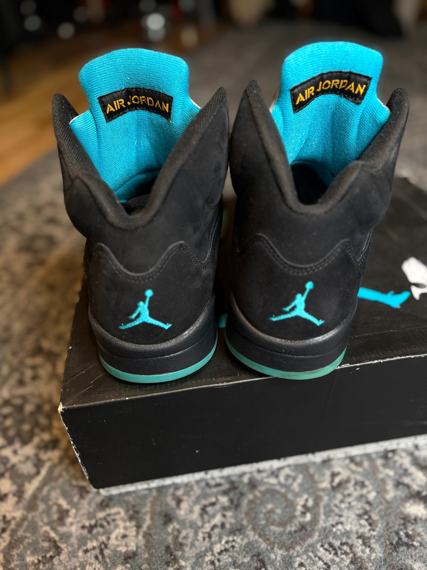 Jordan 5 Retro “Aqua” Clean Og Size 10