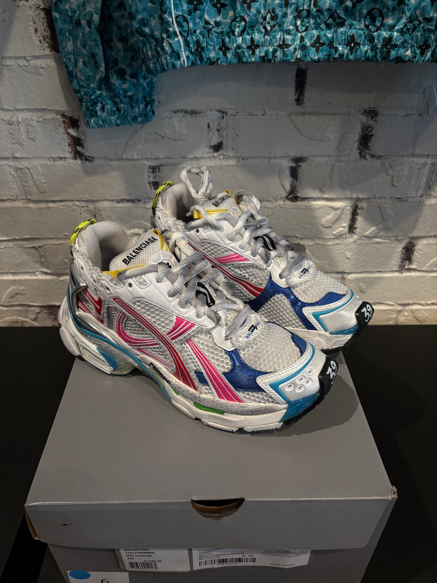 Balenciaga Runner Multicolor PO OG Size 6
