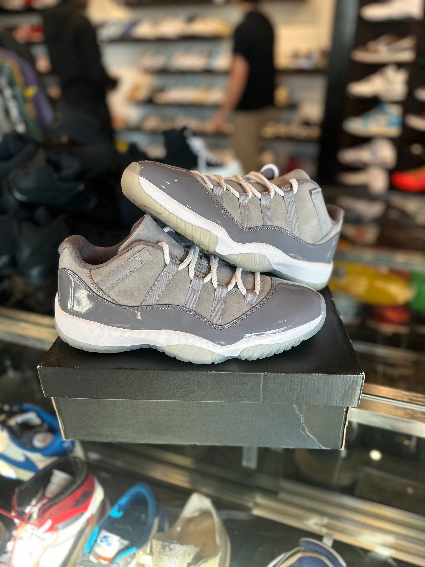 Jordan 11 Retro Low Cool Grey Clean OG Size 11