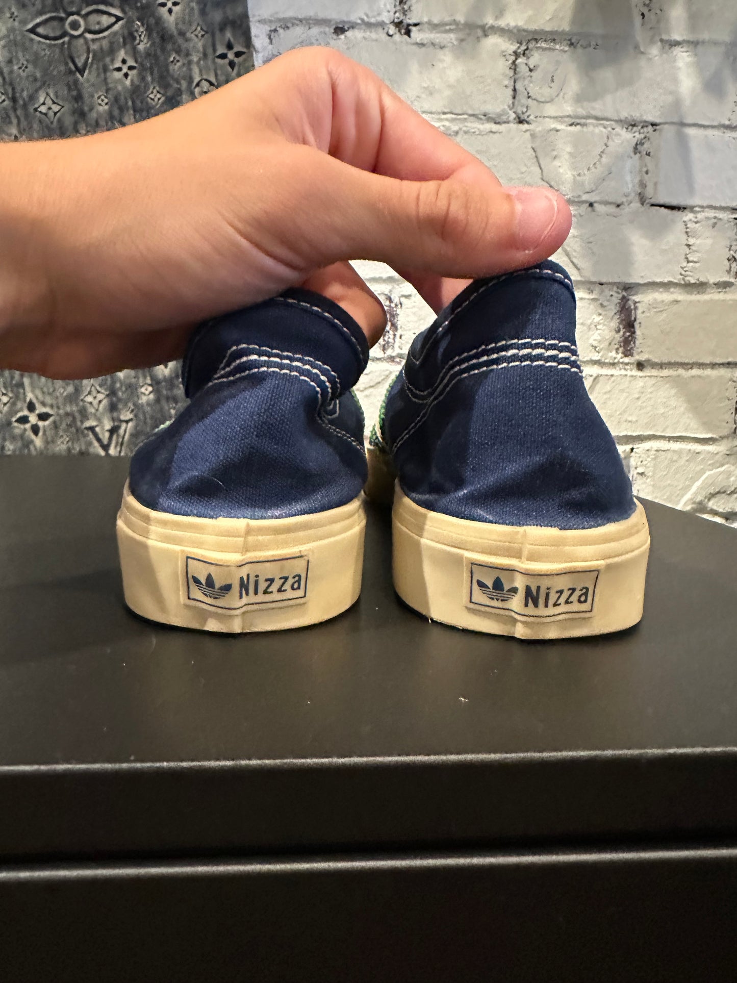 Adidas x Wales Bonner Nizza Low Night Indigo PO NB Size 9