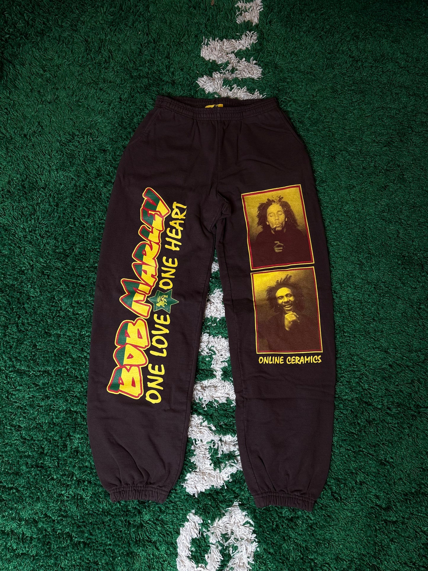 Online Ceramics Bob Marley Sweatpants DS Size Medium