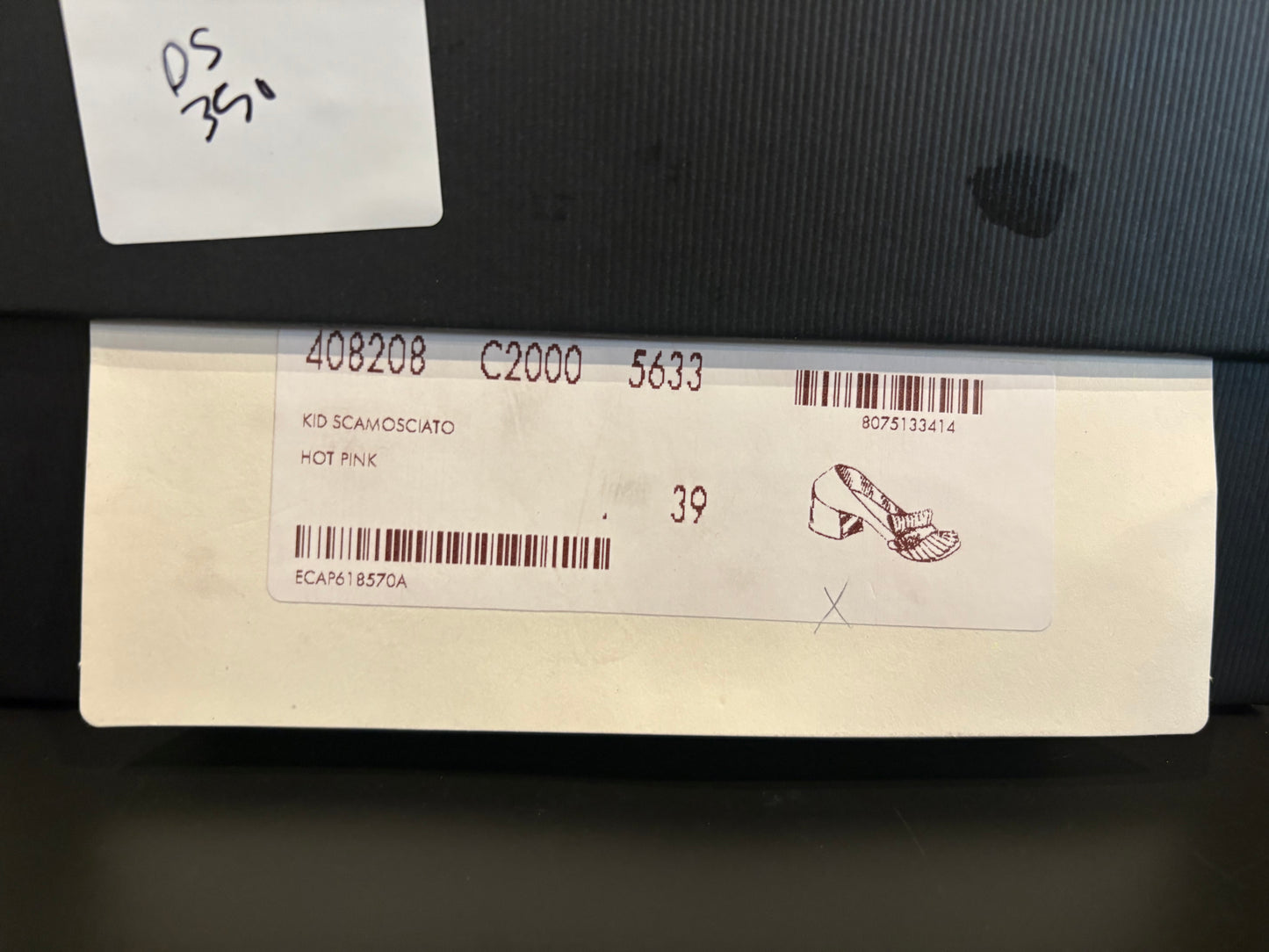 Gucci Suede Pink Pumps DS OG Size 39