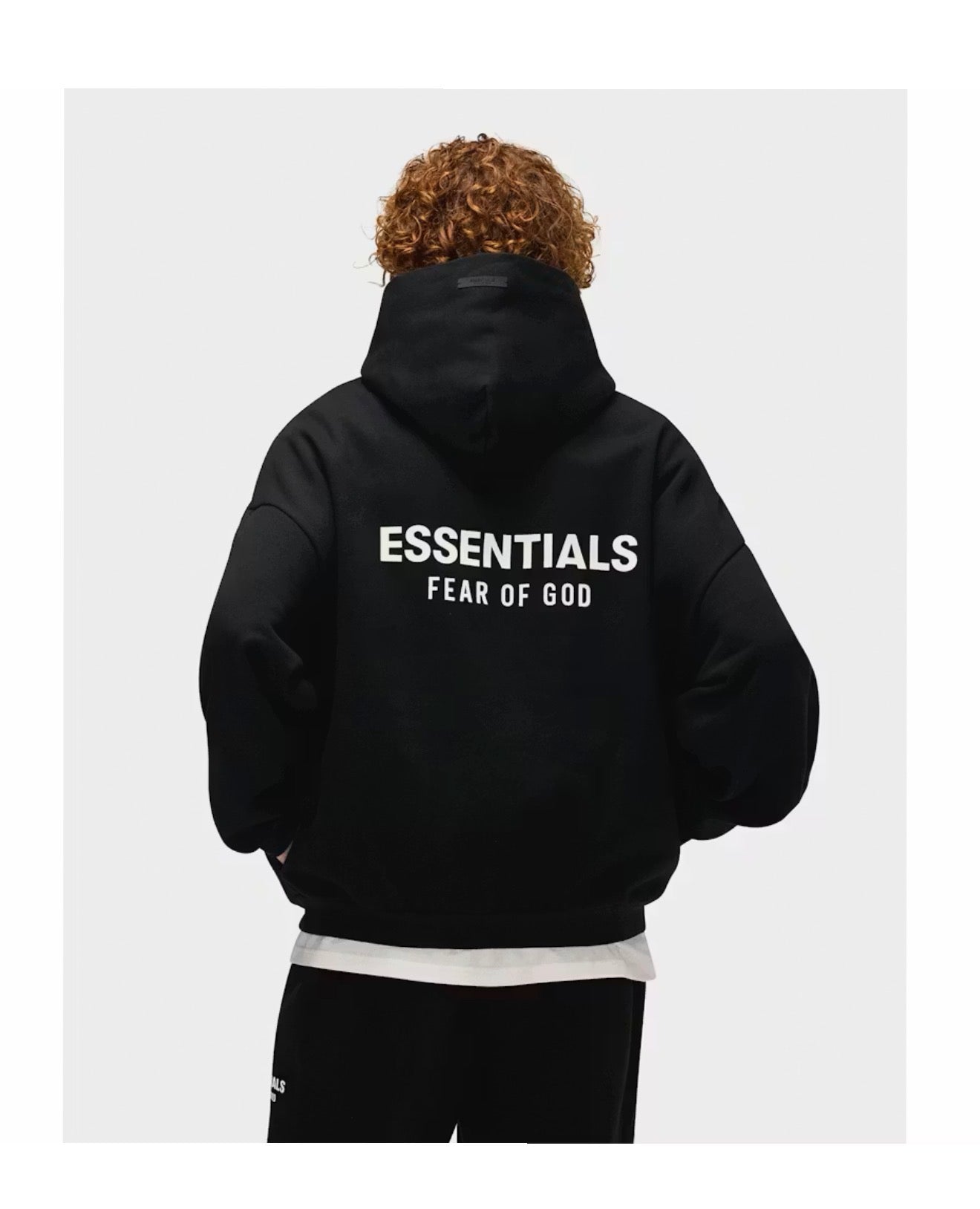 FOG Essentials Hoodie Black FW24 DS