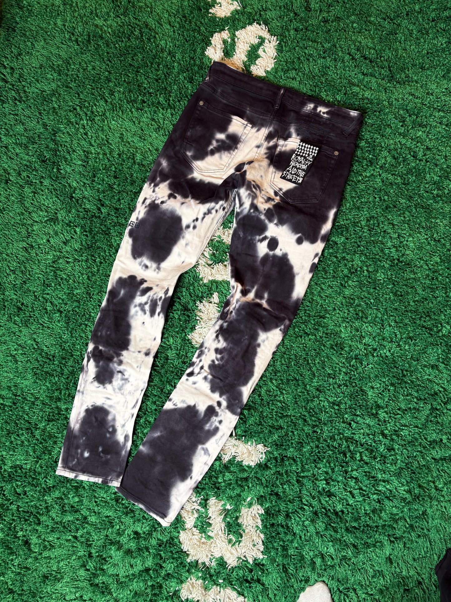 Ksubi Jeans Black Acid Wash Size 32