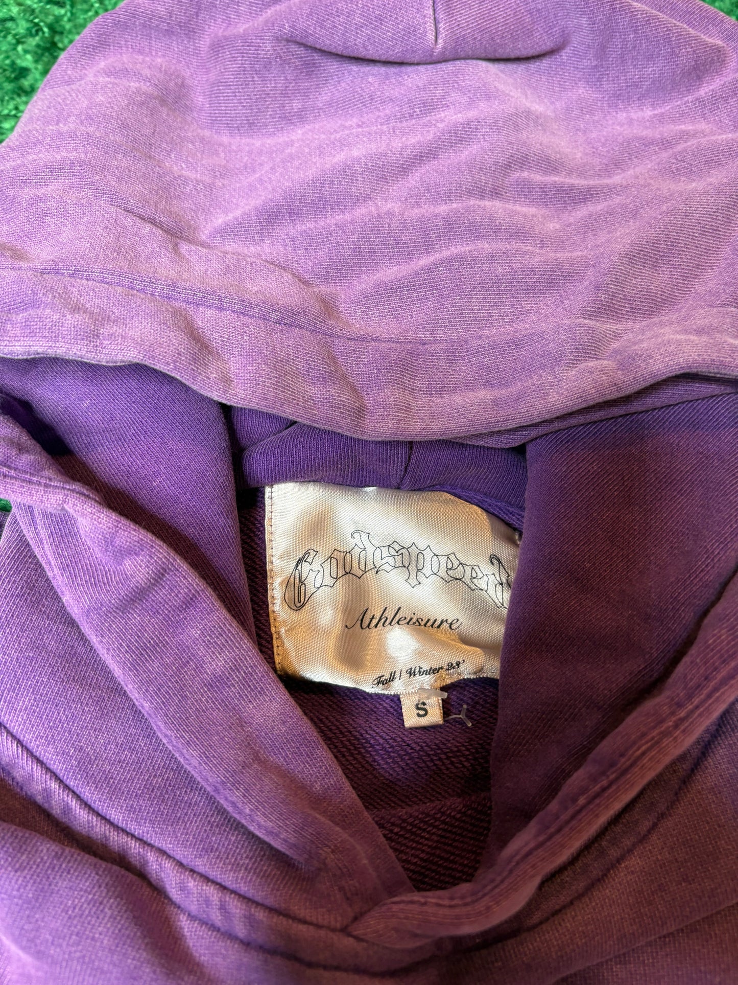 Godspeed Hoodie Purple Size Small