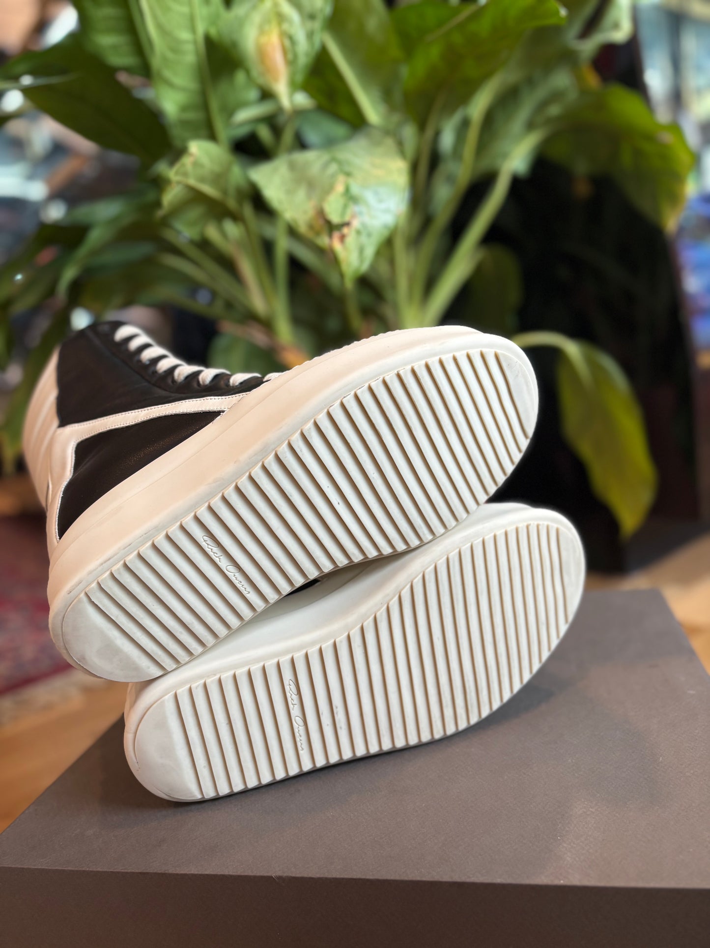 Rick Owens Mega Geobaskets Clean OG Size 43