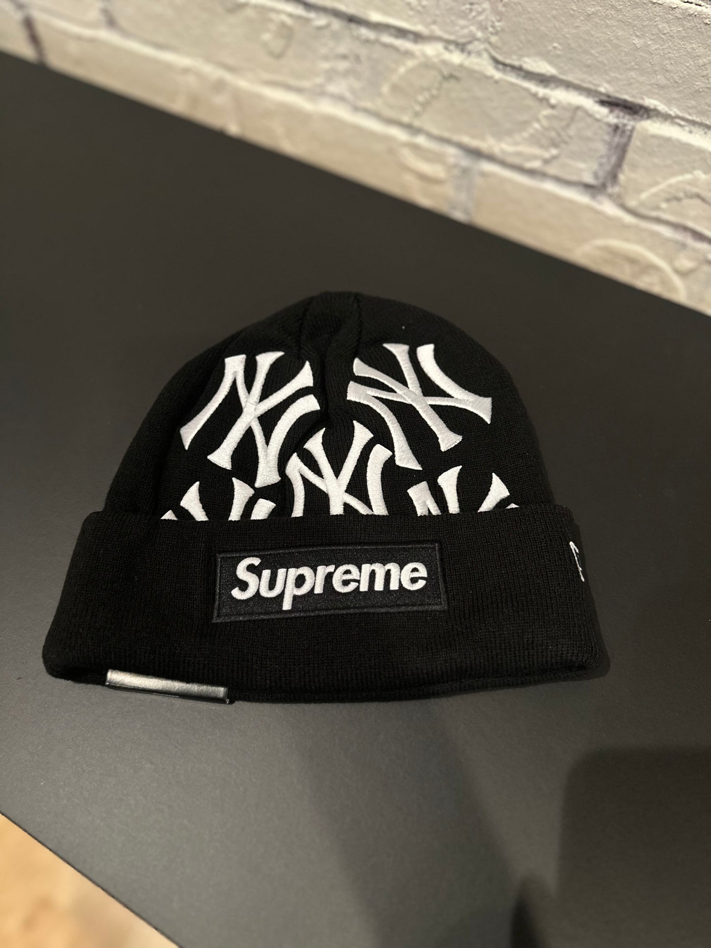Supreme NY Yankees Beanie DS