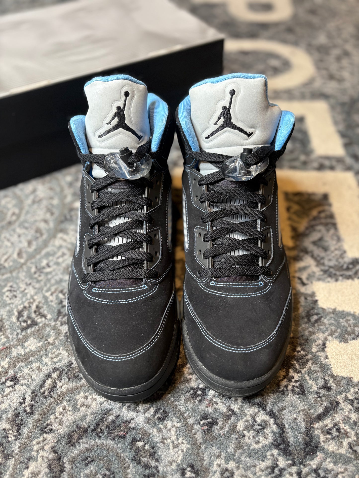 Jordan 5 Retro “Black Unc” Worn 1x Og Size 12