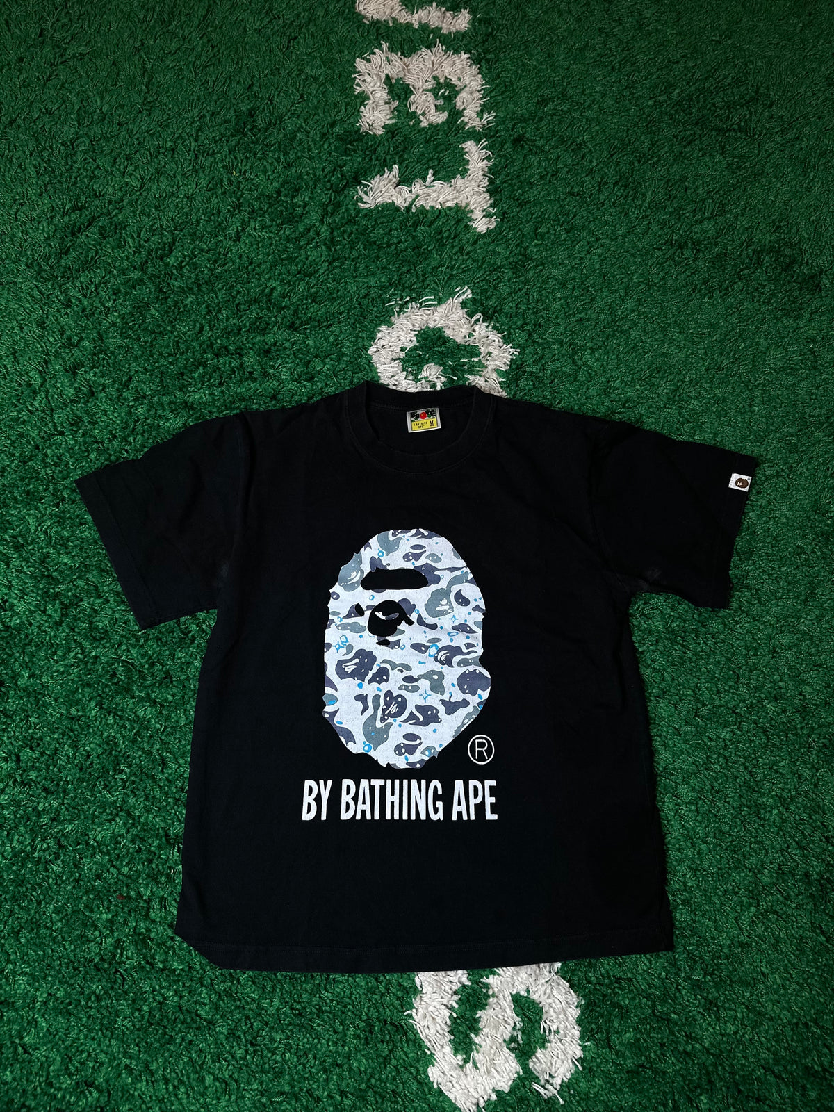 Bape Ape Head Tee Black Size Medium