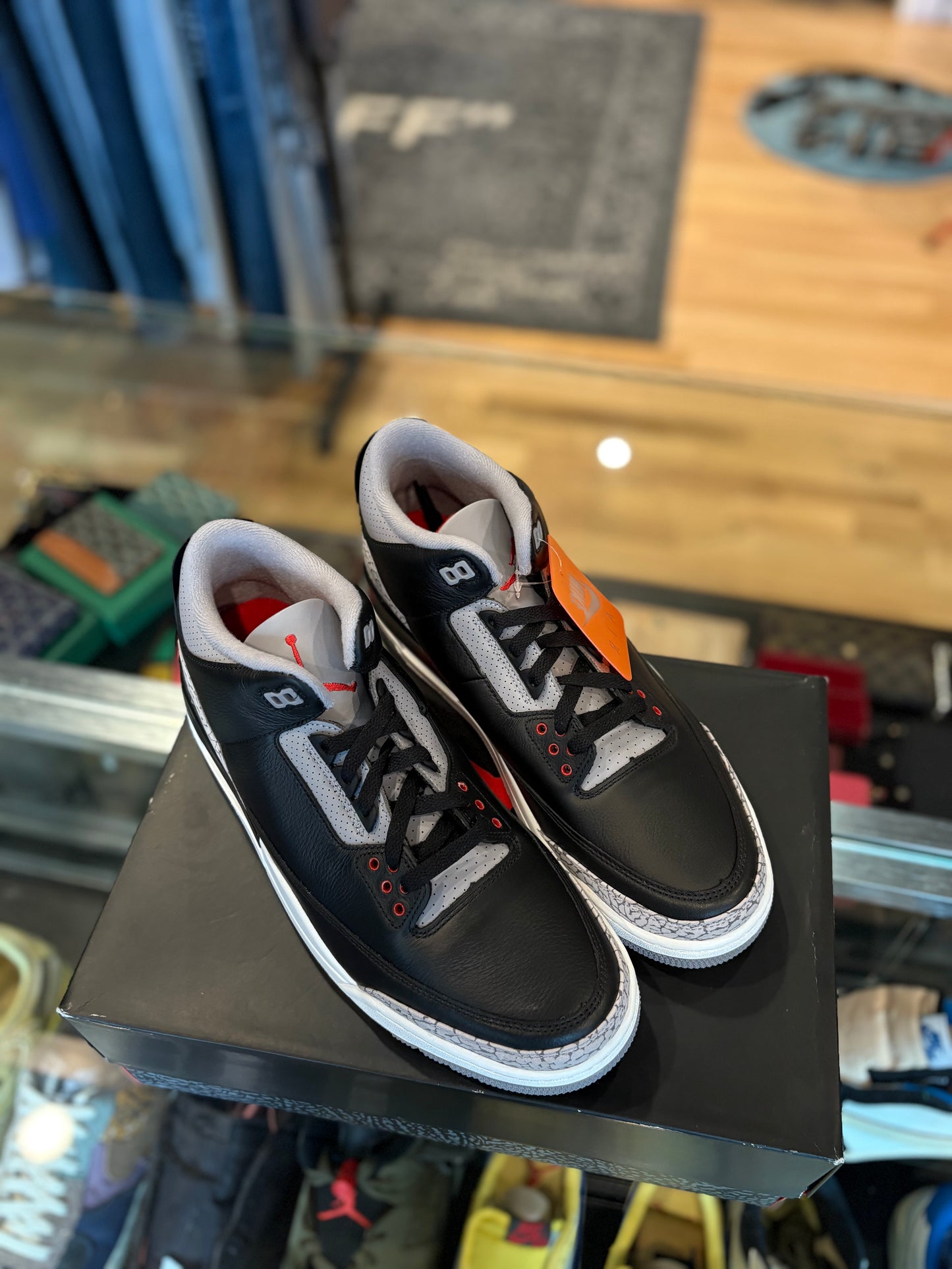 Jordan 3 Retro Black Cement Reimagined DS OG