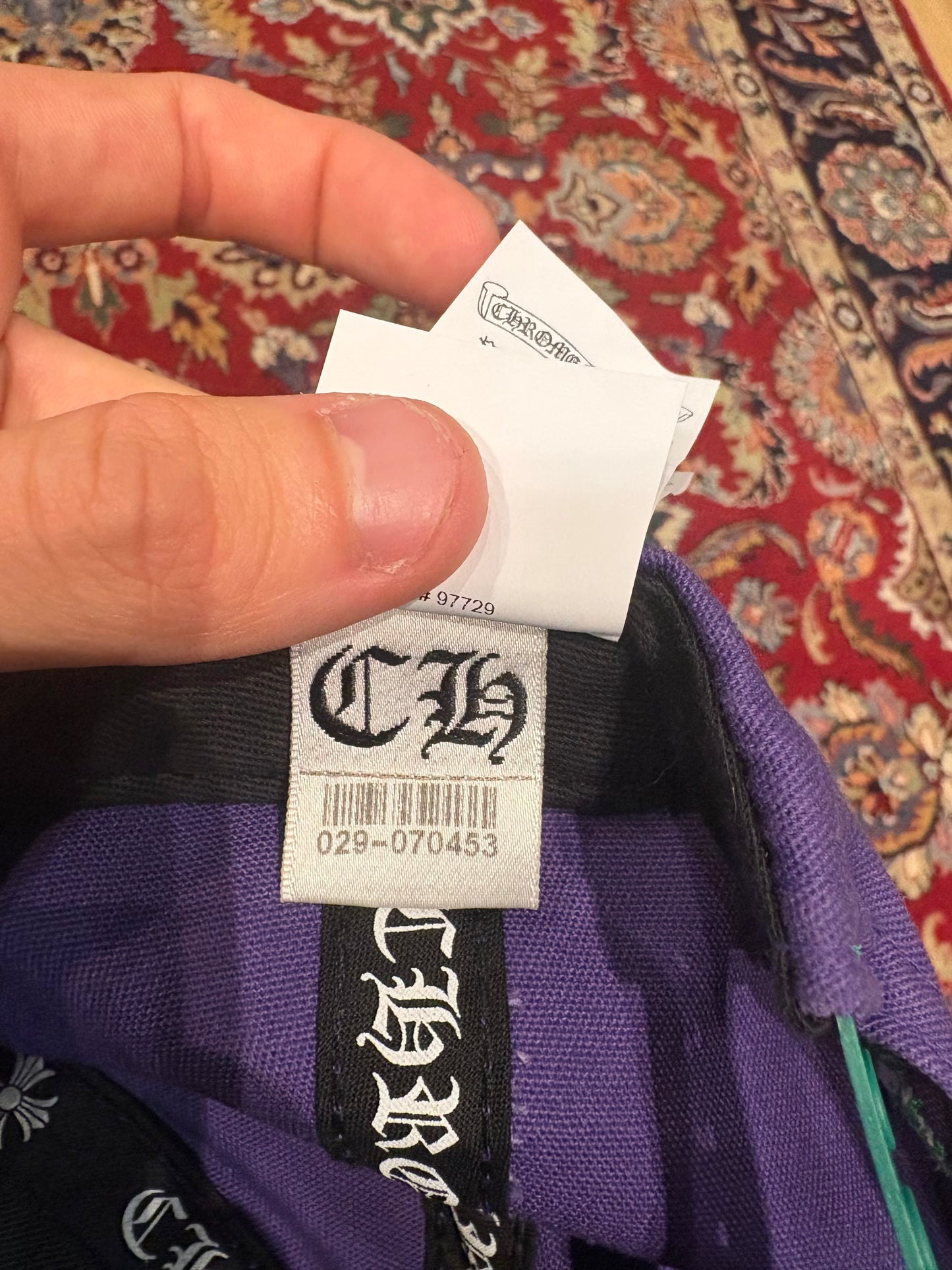 Chrome Hearts Purple/Green Hat