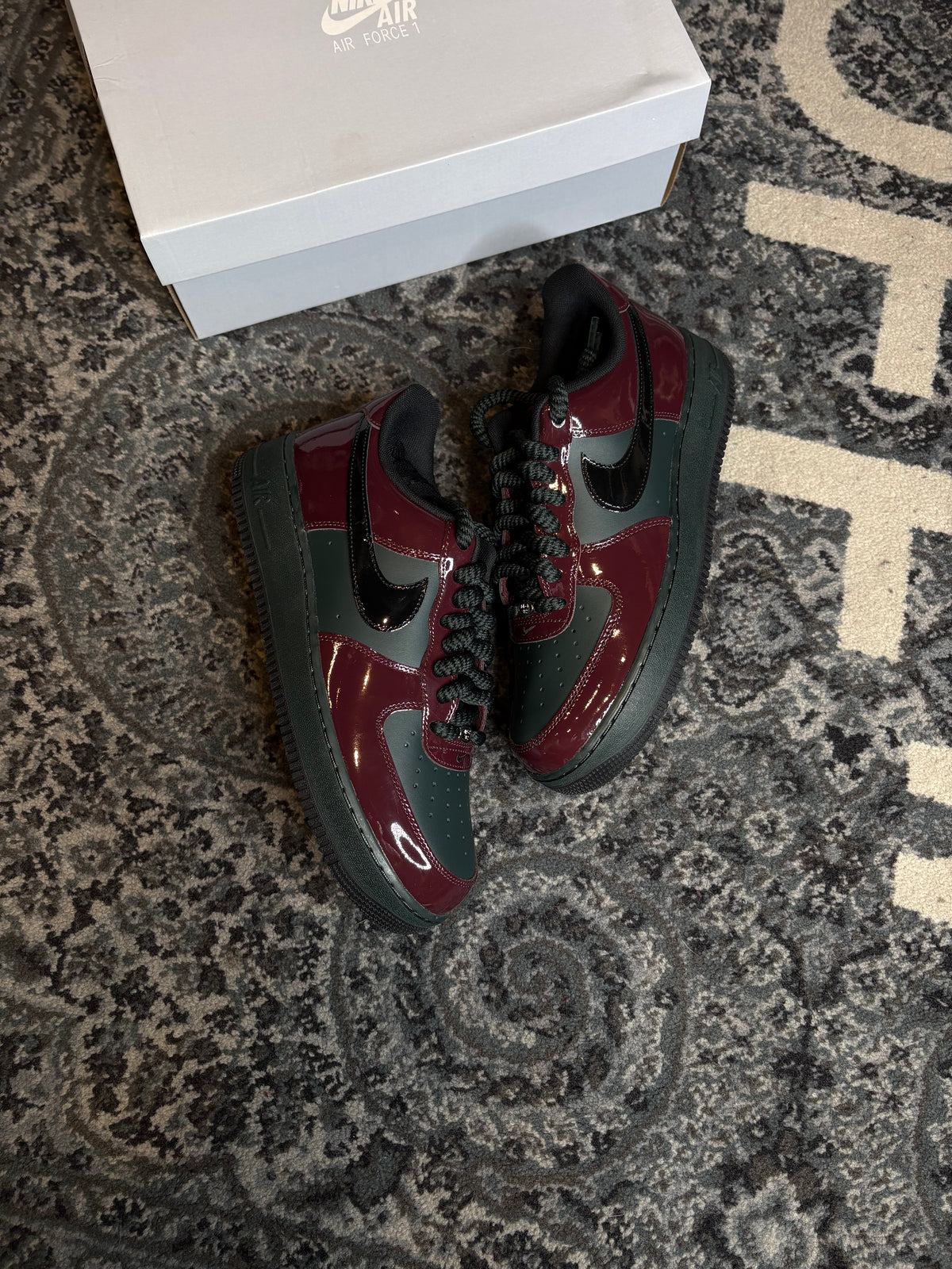 Air Force 1 Low “07 “Patent Leather Beef & Broccoli”