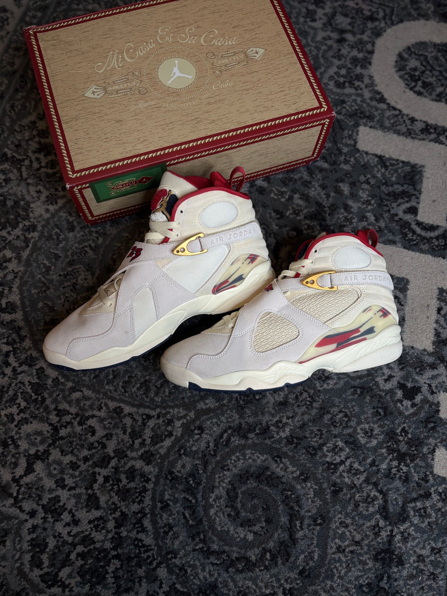 Jordan 8 Retro “Solefly Mi Casa Es Su Casa” VNDS Og Size 10.5