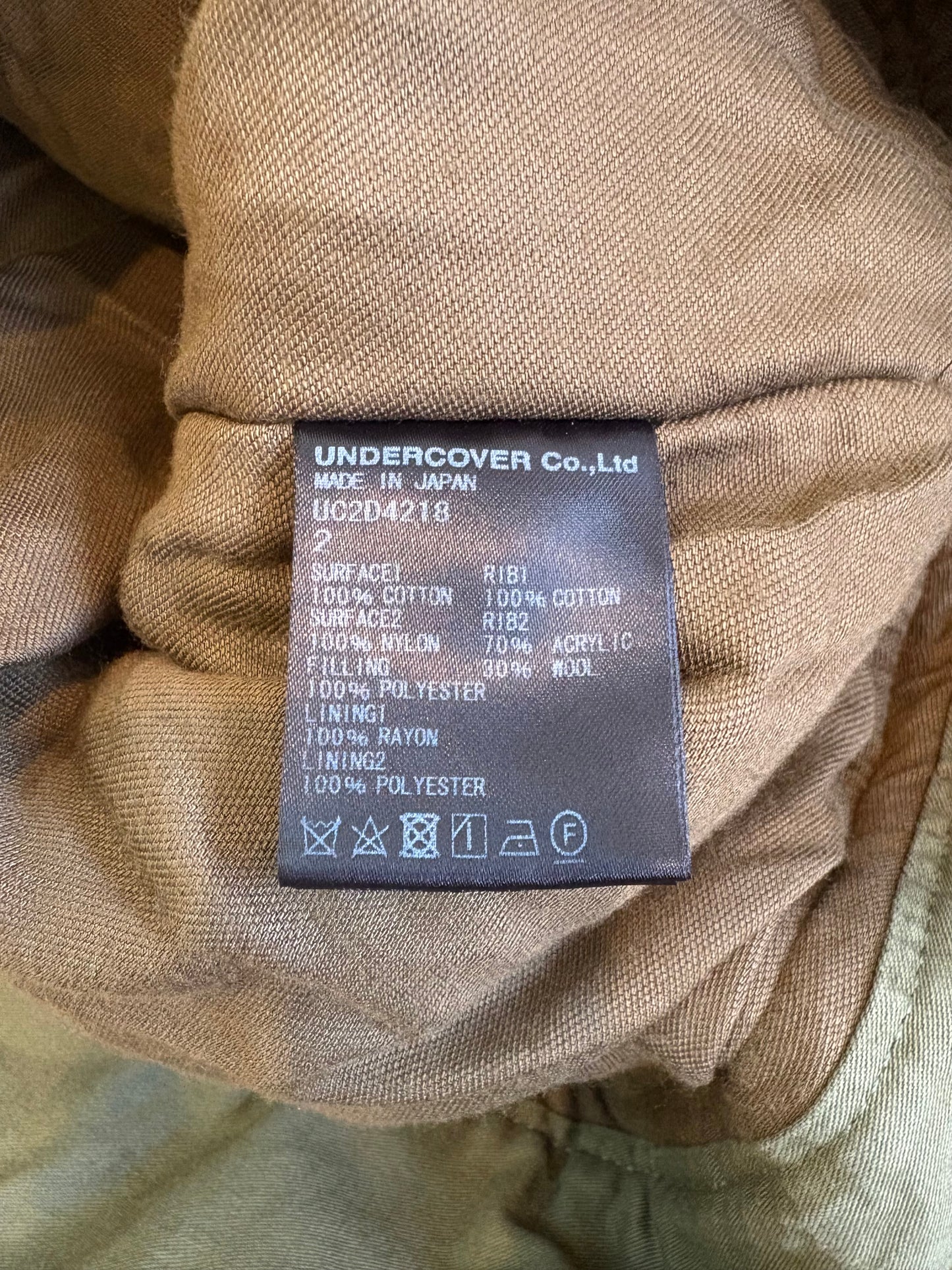 Undercover Jun Takahashi Jacket Size PO Size M