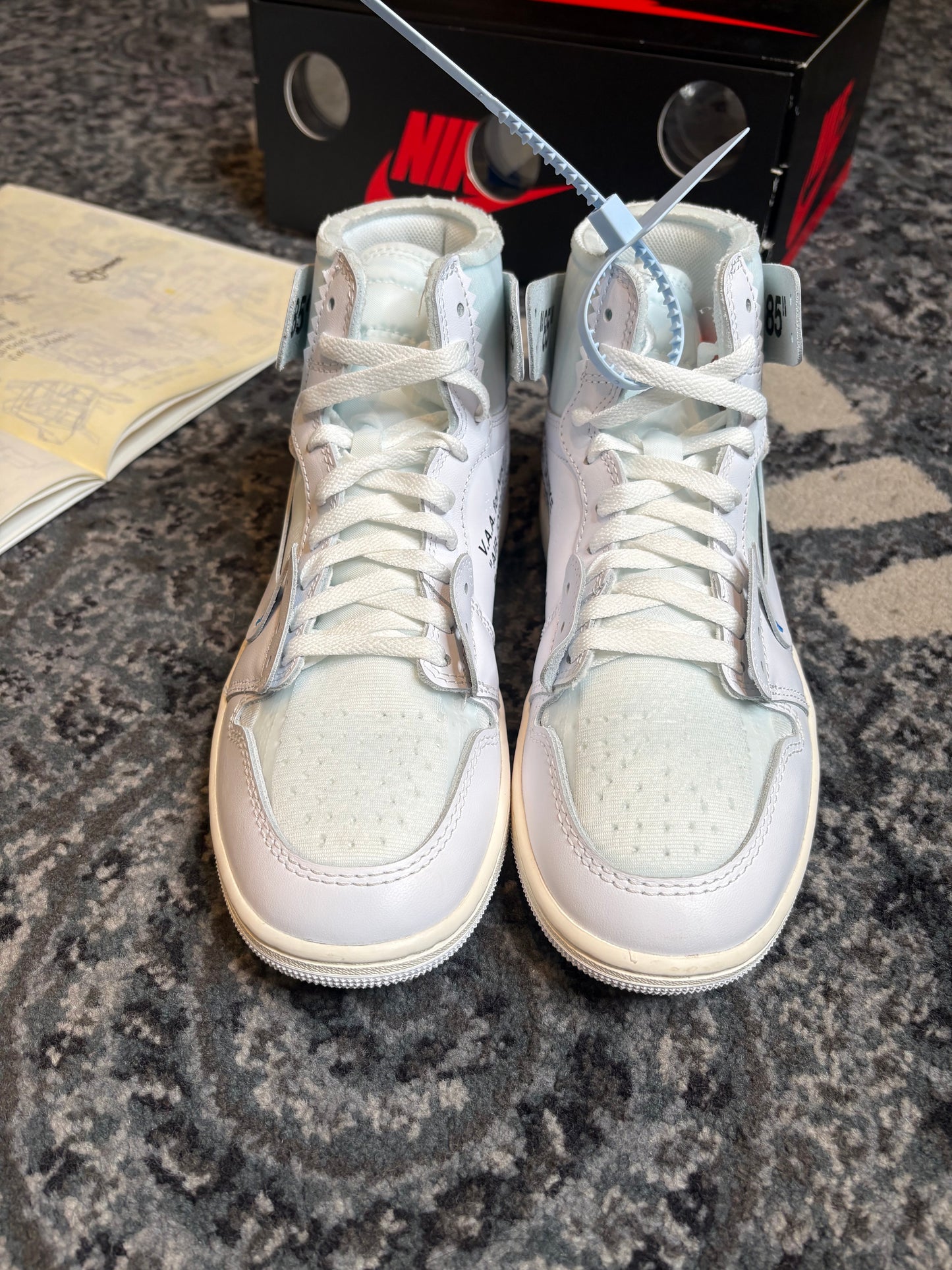 Jordan 1 Retro “Virgil Abloh Archive Alaska” Clean Og Size 8.5