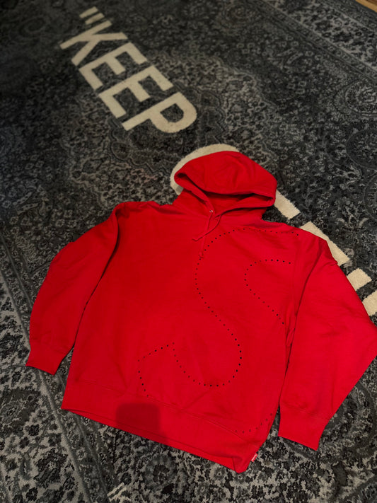 Supreme Laser Cut S Logo Hoodie DS Size Medium