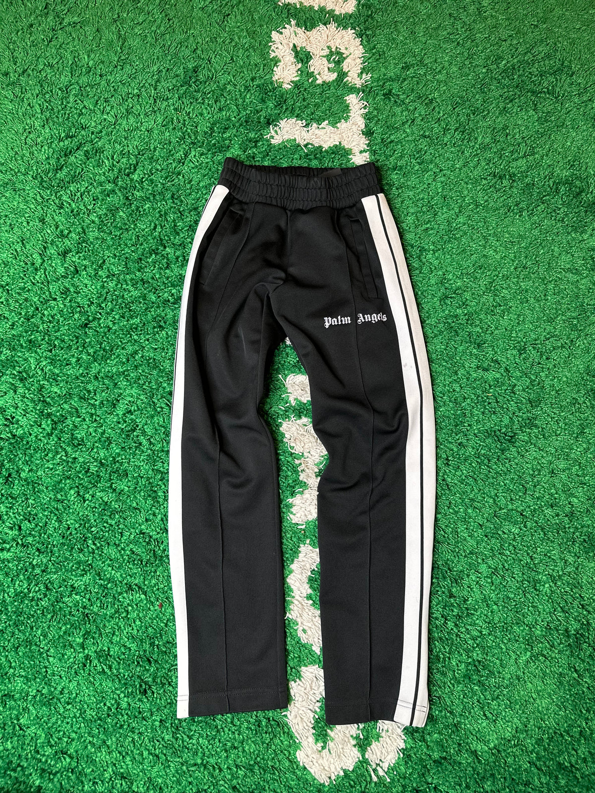 Palm Angels Track Pants Black Size Small