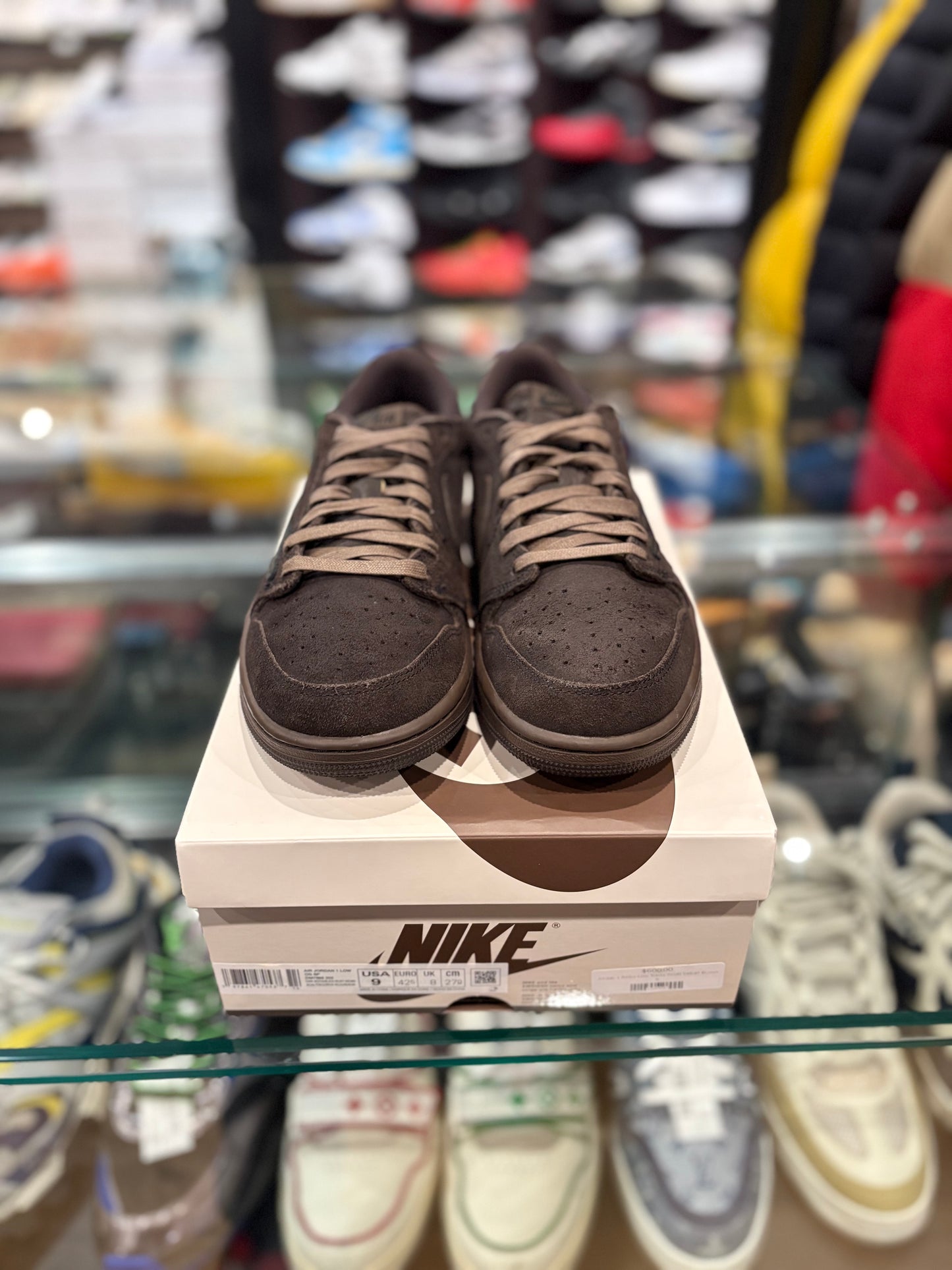 Jordan 1 Travis ‘Velvet Brown’ Clean Used og all