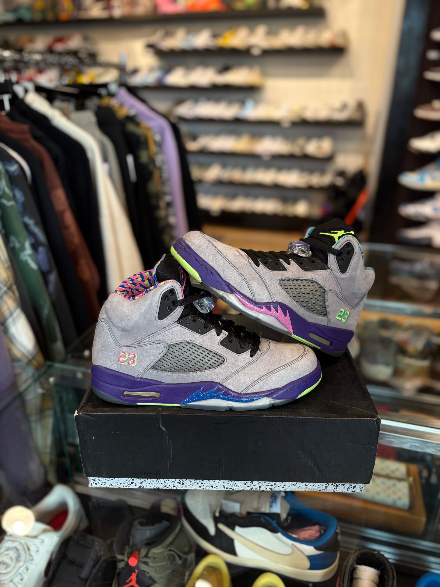 Jordan 5 Retro Bel-Air Gray Clean OG Size 10.5