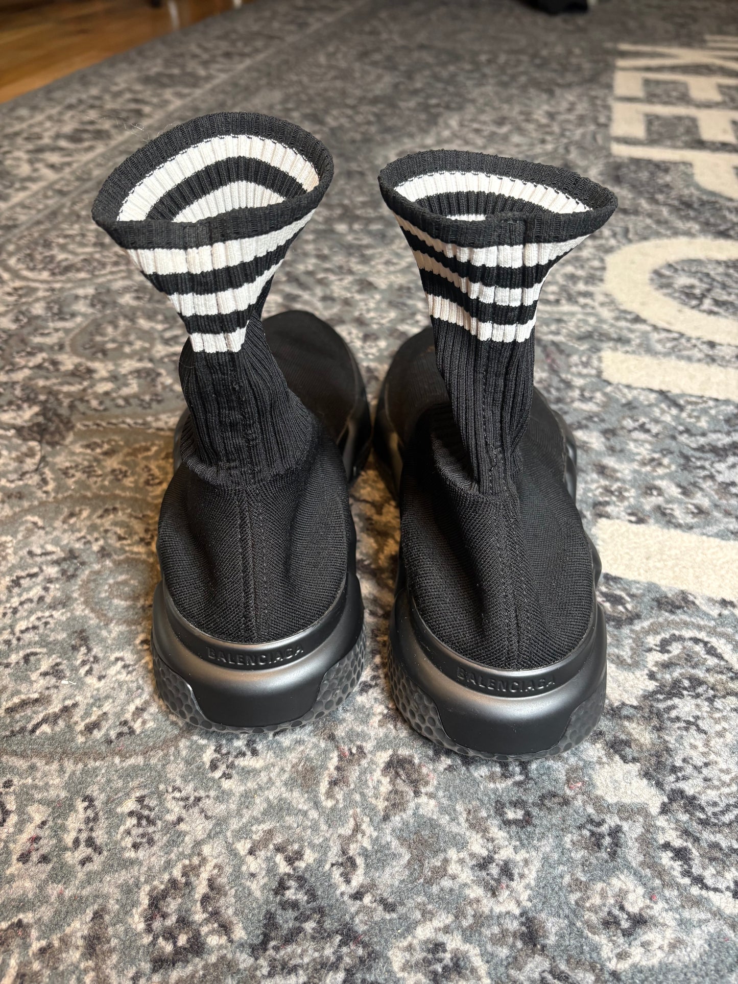 Balenciaga X Adidas Speed Trainer “Black” Clean Nb Size 11(44 EU)