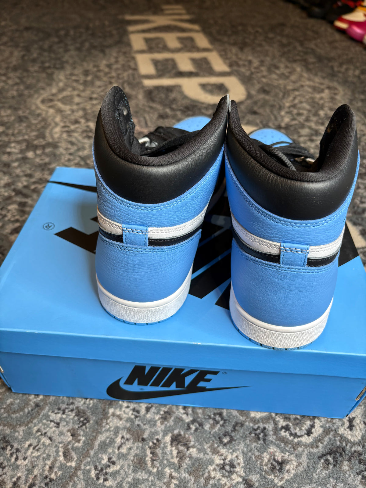 Jordan 1 Retro “Unc Toe” Clean Og Size 10.5